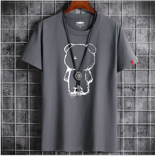 R&B | Lustiges Anime Bären T-Shirt für Herren