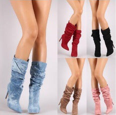 Xyla | Stiletto Medium Stiefel