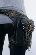 R&B | Punk Skull Nieten Ketten Reißverschluss Taschen
