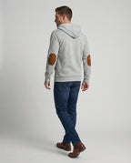 R&B | Herren Outdoor Hoodie mit Komfortstretch und Knopfleiste