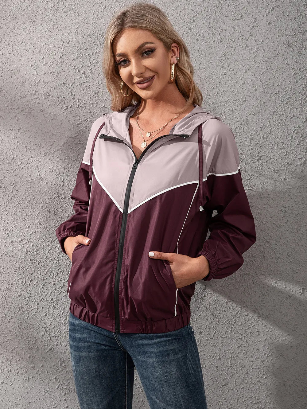 R&B | Wasserdichte Sportjacke
