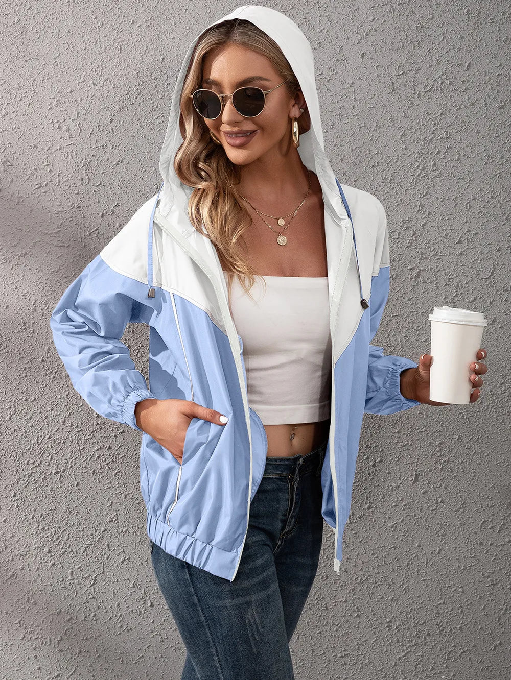 R&B | Wasserdichte Sportjacke