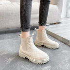 Cremeweiß Eleganter Chelsea Boot Mit Komfort R&B