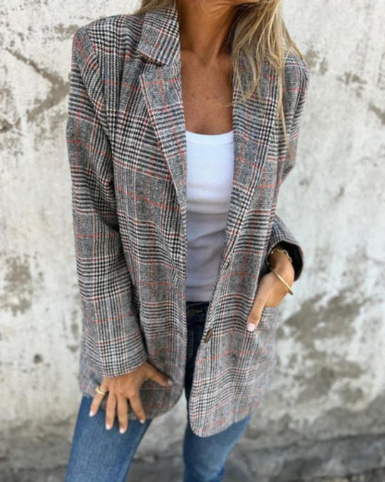 R&B | Zeitlos Karierter Blazer