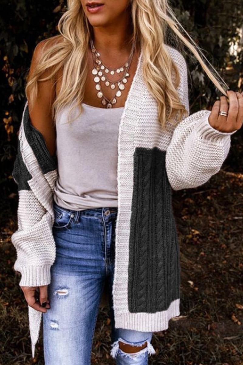 R&B | Moderne und Vielseitige Winter Strickjacke