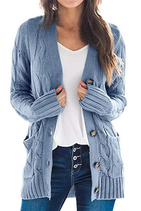 R&B | Vielseitige und Bequeme Winter Strickjacke