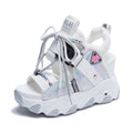 Damen Sportliche High-Top Sandalen mit rutschfester Sohle und modischem Design R&B