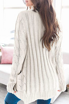 R&B | Zeitlose und Elegante Strickjacke Winter
