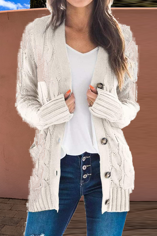 R&B | Zeitlose und Elegante Strickjacke Winter