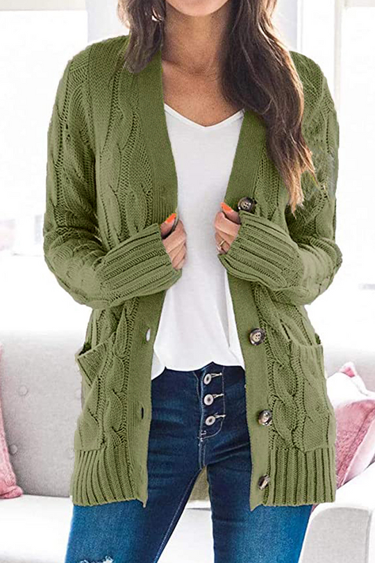 R&B | Zeitlose und Elegante Strickjacke Winter