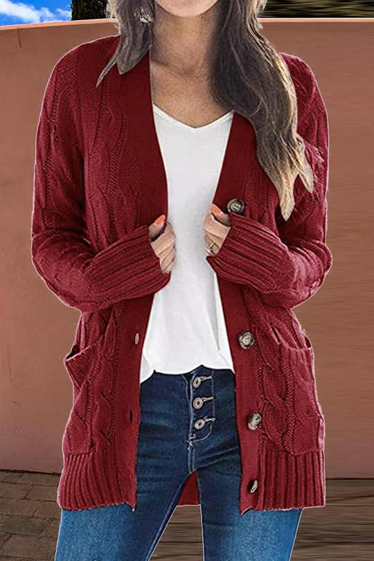 R&B | Zeitlose und Elegante Strickjacke Winter