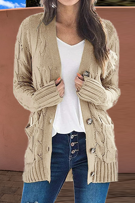 R&B | Zeitlose und Elegante Strickjacke Winter