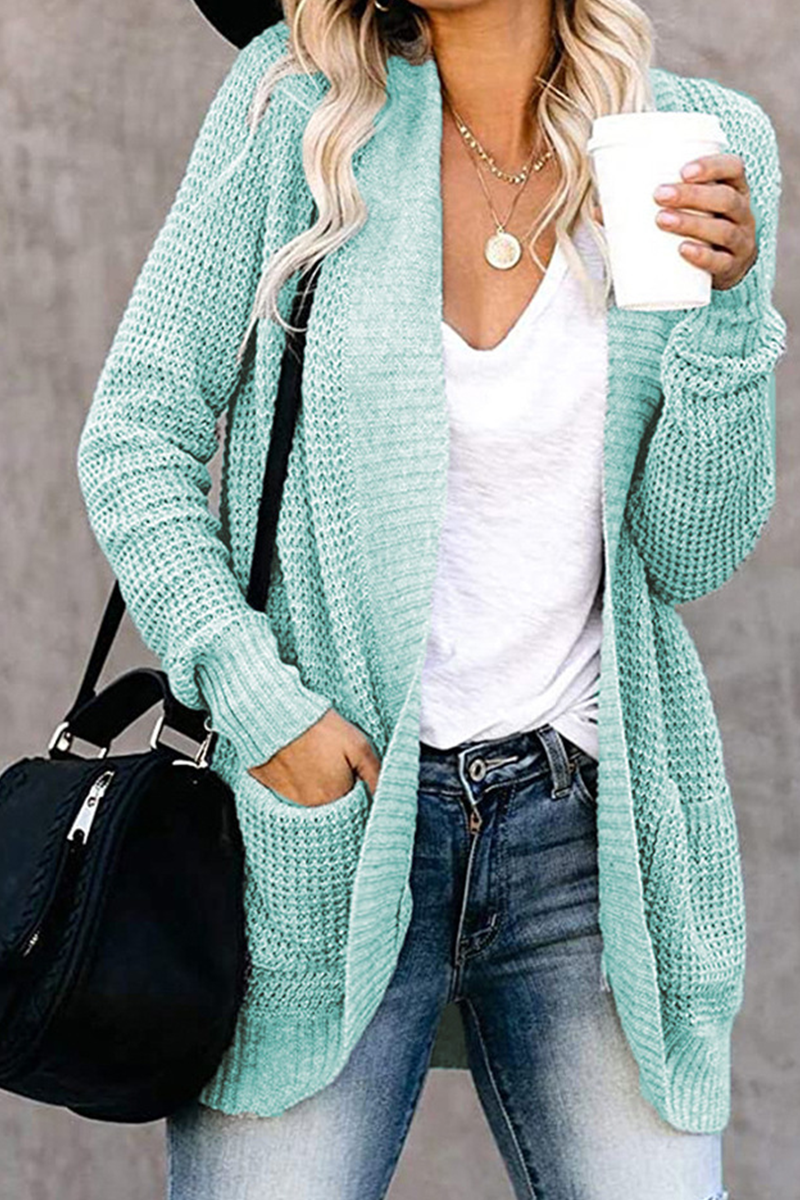 R&B | Klassische und Bequeme Winter Strickjacke