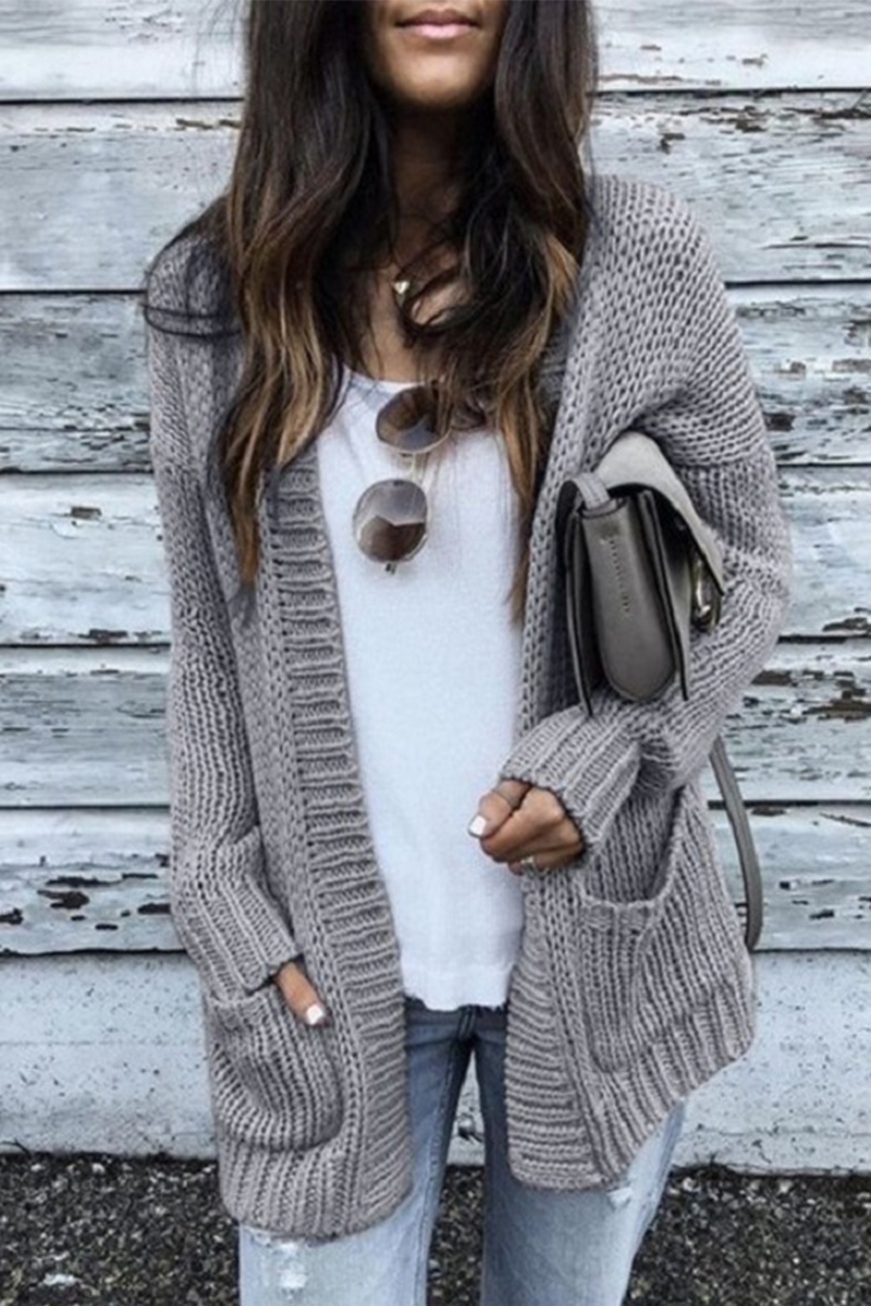 R&B | Lässige und Modische Strickjacke