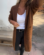 R&B | Lässiger Strick Cardigan mit Taschen