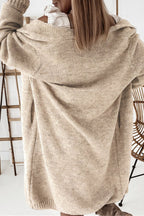 R&B | Offene Front Strickjacke