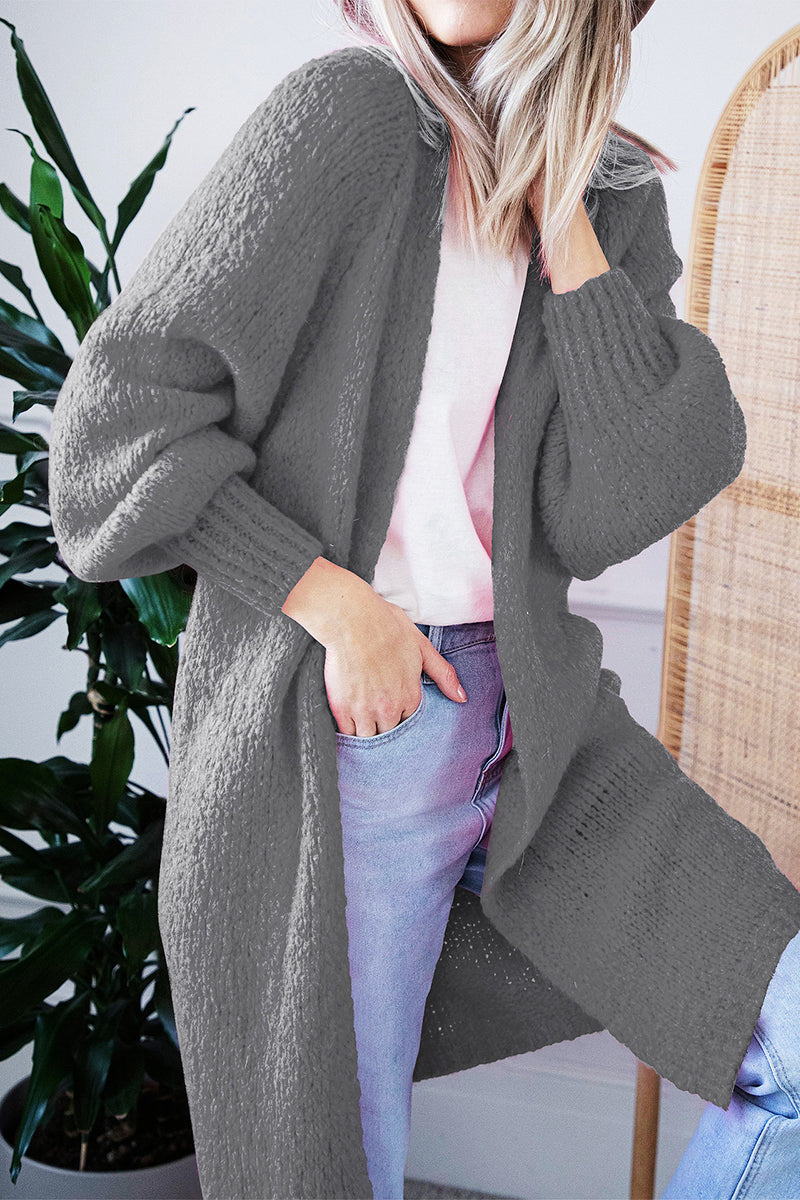 R&B | Offene Front Strickjacke