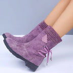 R&B | Schneefreie Wasserdichte Mid-Calf Reißverschlussstiefel
