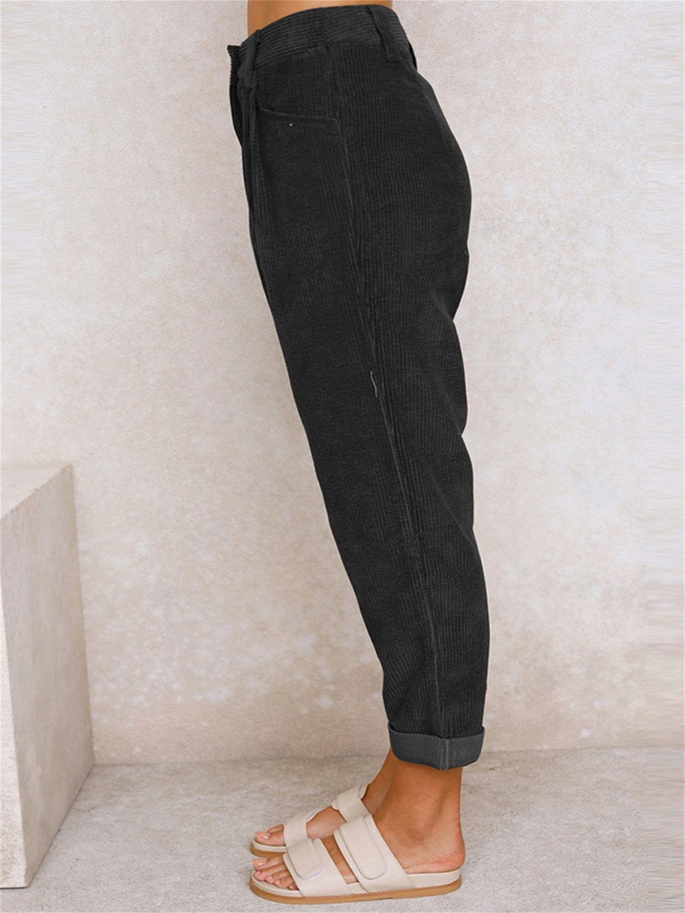 R&B | Damen Stoffhose mit Geradem Bein für Eleganten Stil