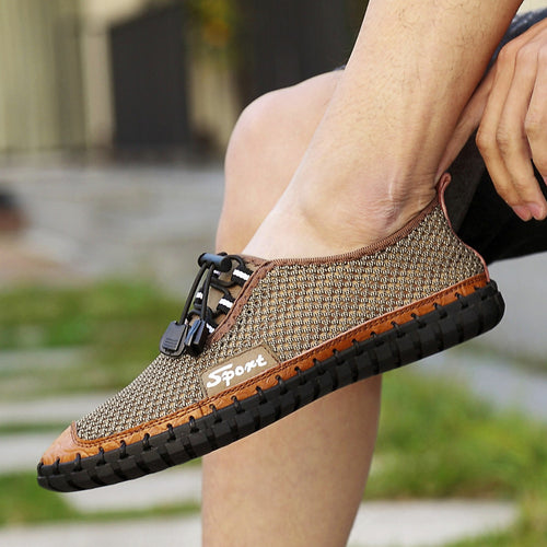 Damen Atmungsaktive Sportliche Wasserschuhe mit flexiblem Netzoberteil und rutschfester Sohle R&B