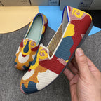 Damen Bequeme Slip-On Pantoletten mit kreativem Musterdruck