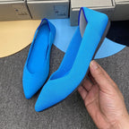 Damen Flauschige Ballerinas mit elegantem Design