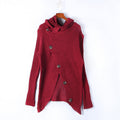Damen Strickjacke mit asymmetrischem Schnitt und Kragen R&B
