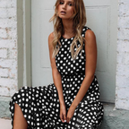 R&B | Elegantes Sommerkleid mit Pünktchen