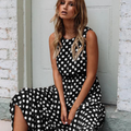 R&B | Elegantes Sommerkleid mit Pünktchen