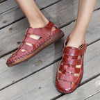 Damen modische Lederfreizeitschuhe mit seitlichen Belüftungsöffnungen R&B