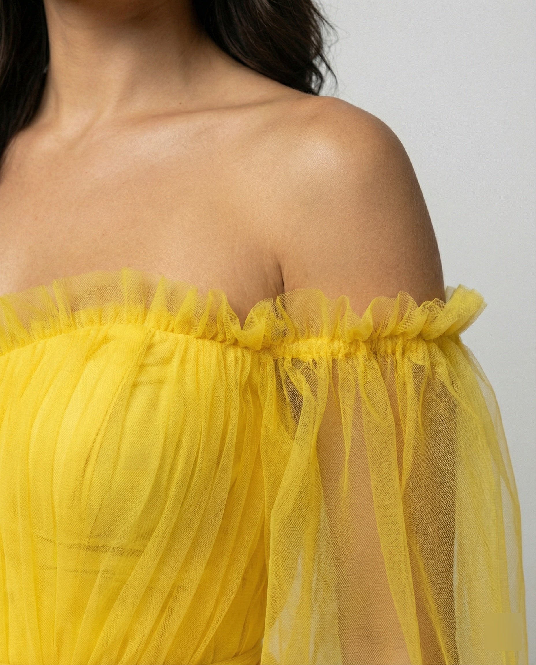 R&B | Elegantes Formelles Einfarbiges Patchwork Off-Shoulder Abendkleid Kleider - 3 Farben
