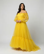 R&B | Elegantes Formelles Einfarbiges Patchwork Off-Shoulder Abendkleid Kleider - 3 Farben