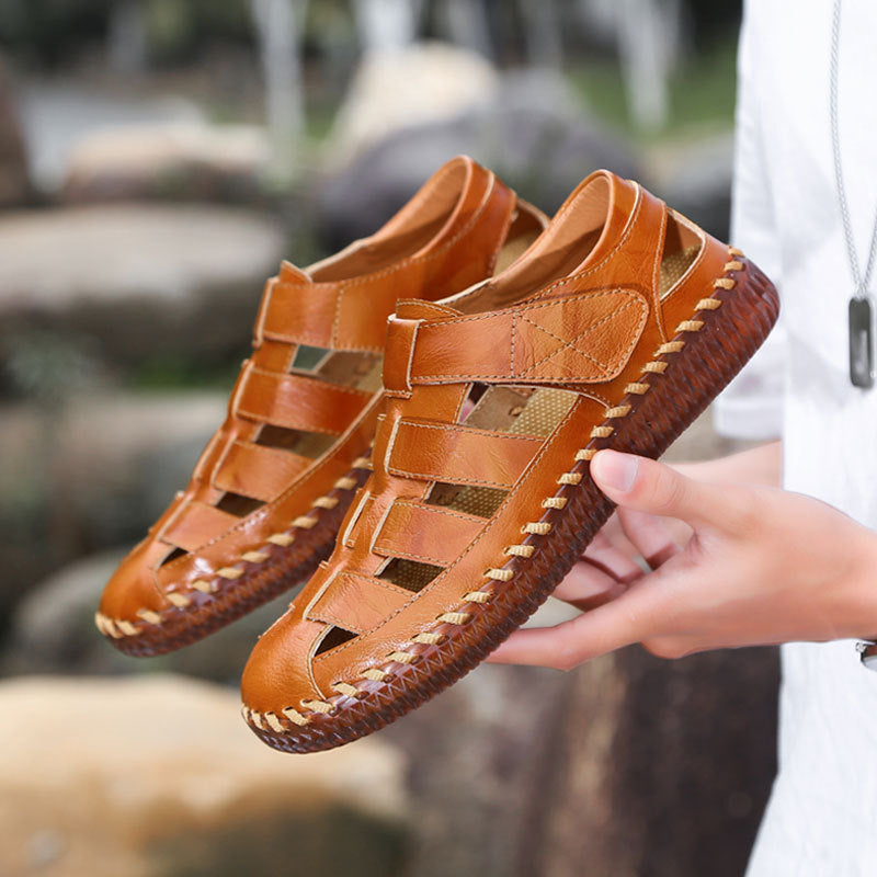 Damen modische Lederfreizeitschuhe mit seitlichen Belüftungsöffnungen R&B