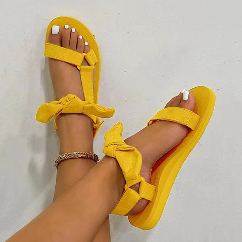 R&B | Leger mit Bogen Offene Schuhe