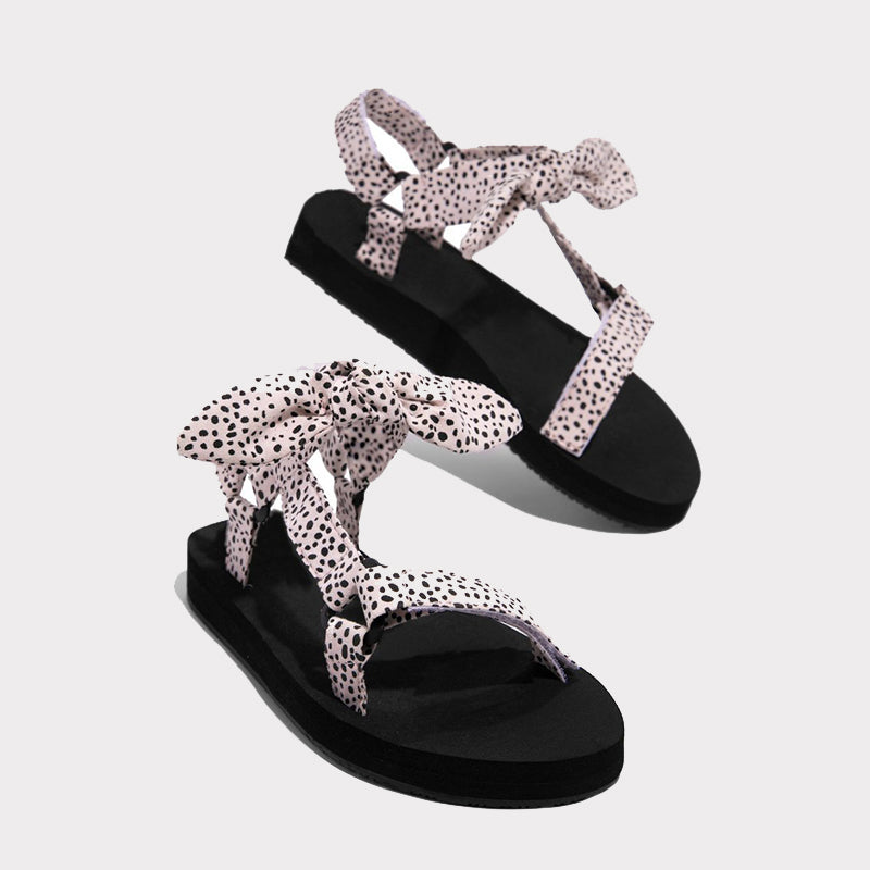R&B | Leger mit Bogen Offene Schuhe
