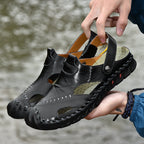 Damen Bequeme und modische Lederfreizeitschuhe R&B
