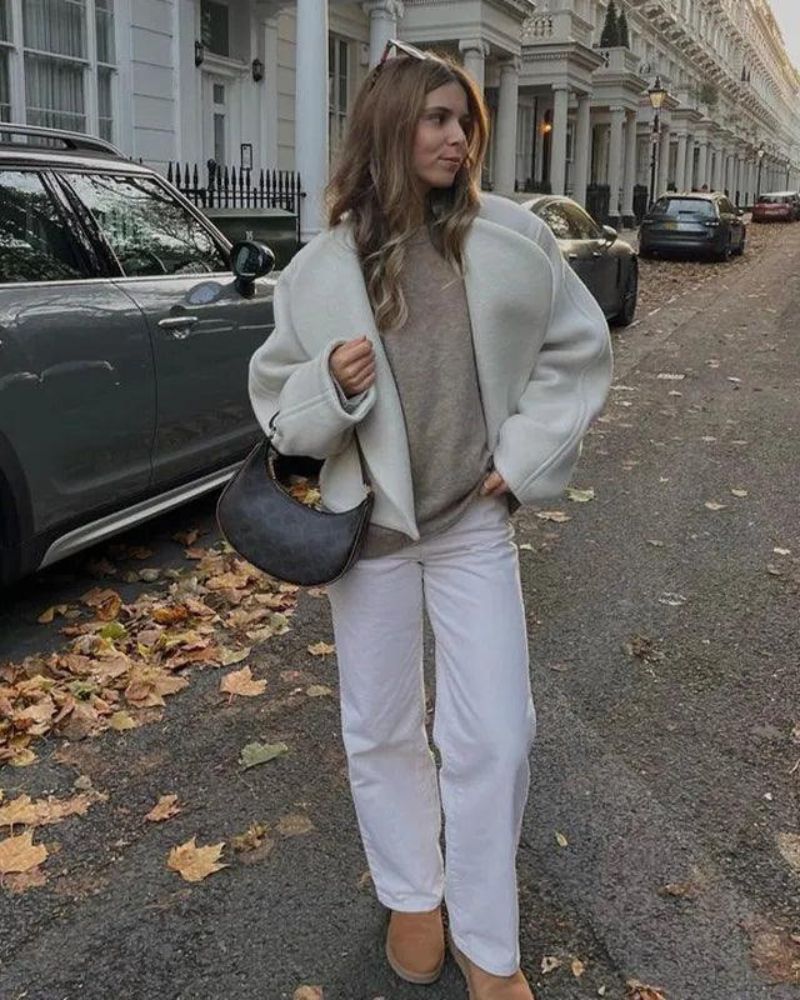 R&B | Kurz Wolljacke