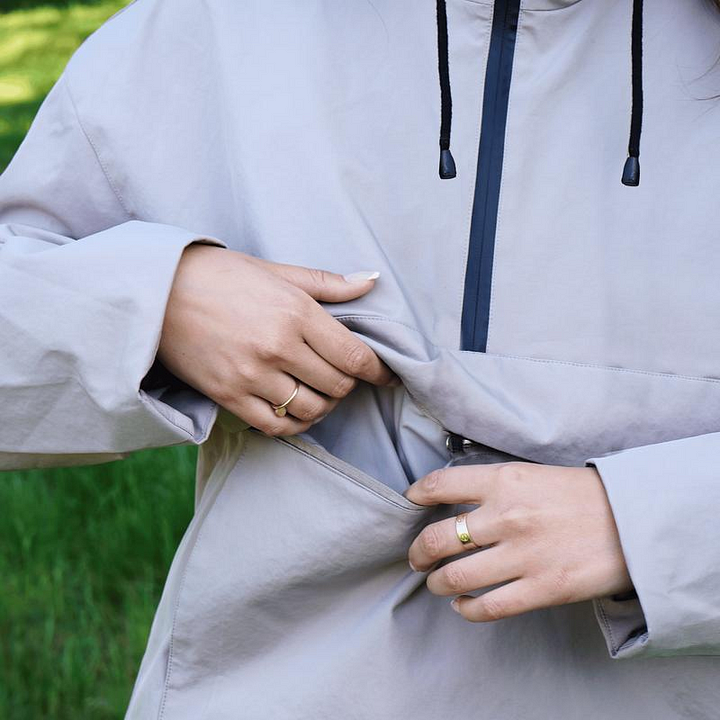 R&B | Damen 3-In-1 Wasserdichte Jacke für Outdoor-Abenteuer