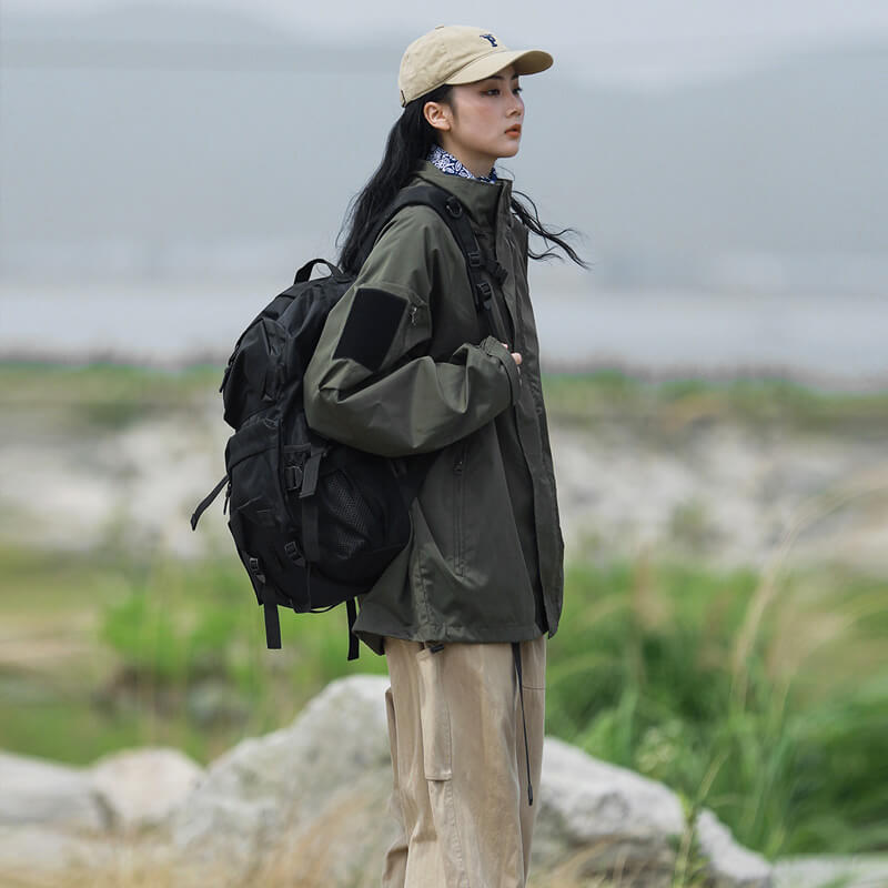 R&B | Jacke mit Wind- und Wasserabwehr