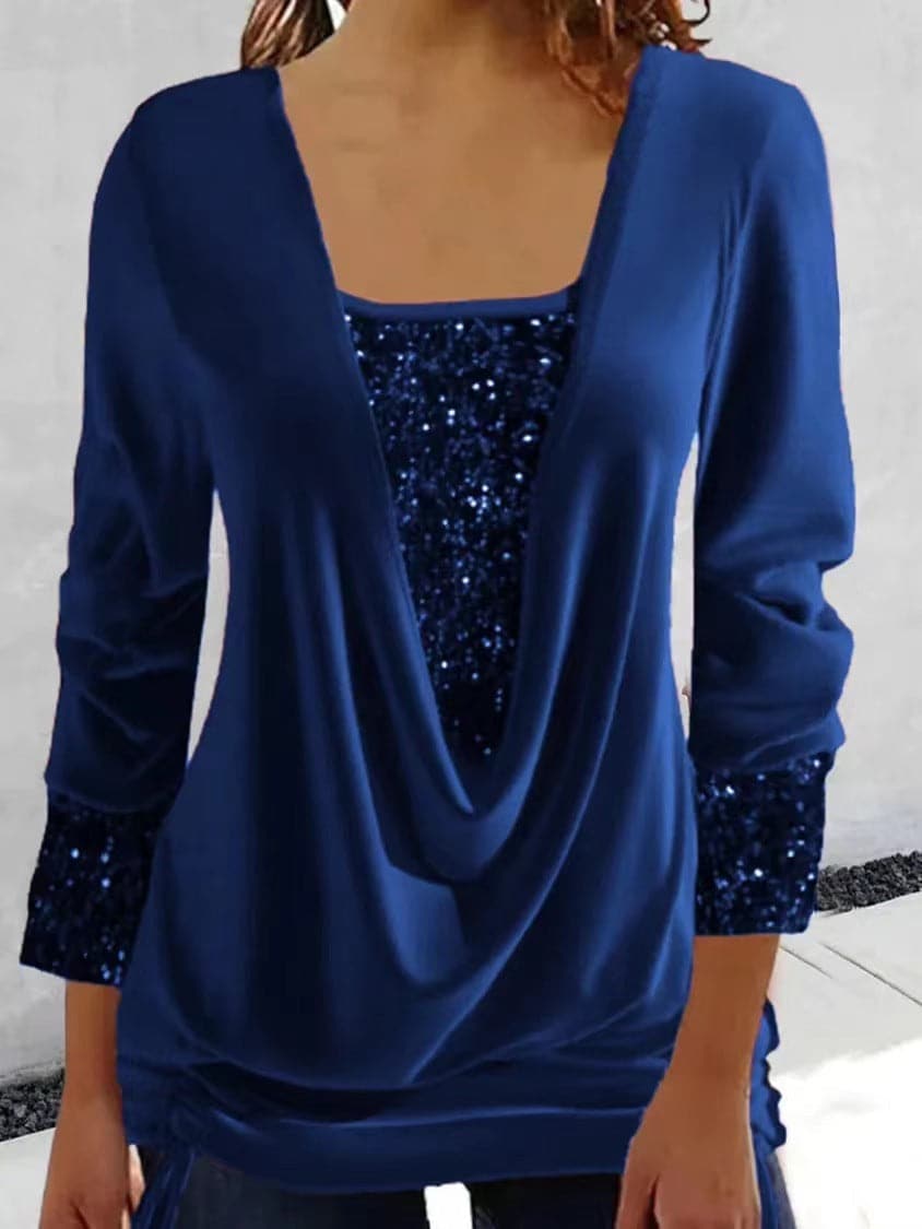 R&B | Wunderschönes Shirt Mit Pailletten