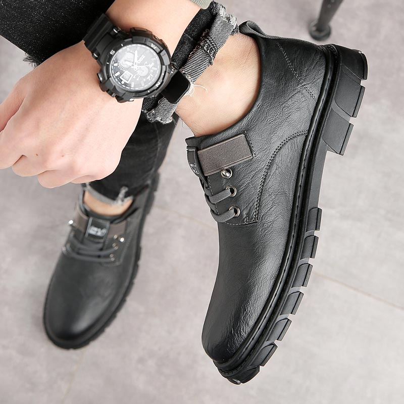 Leder Cargo Schuhe R&B