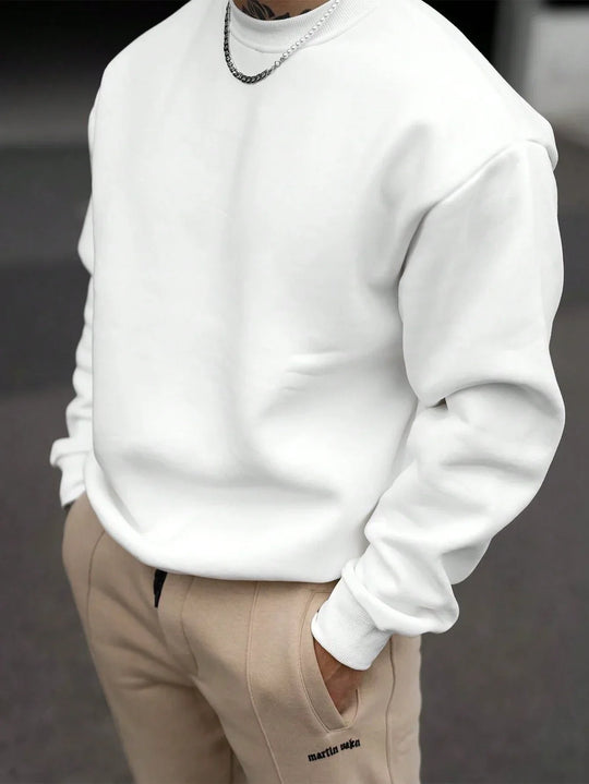 R&B | Herren Sweatshirt mit Rundhalsausschnitt