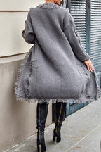 R&B | Klassische und Bequeme Winter Strickjacke