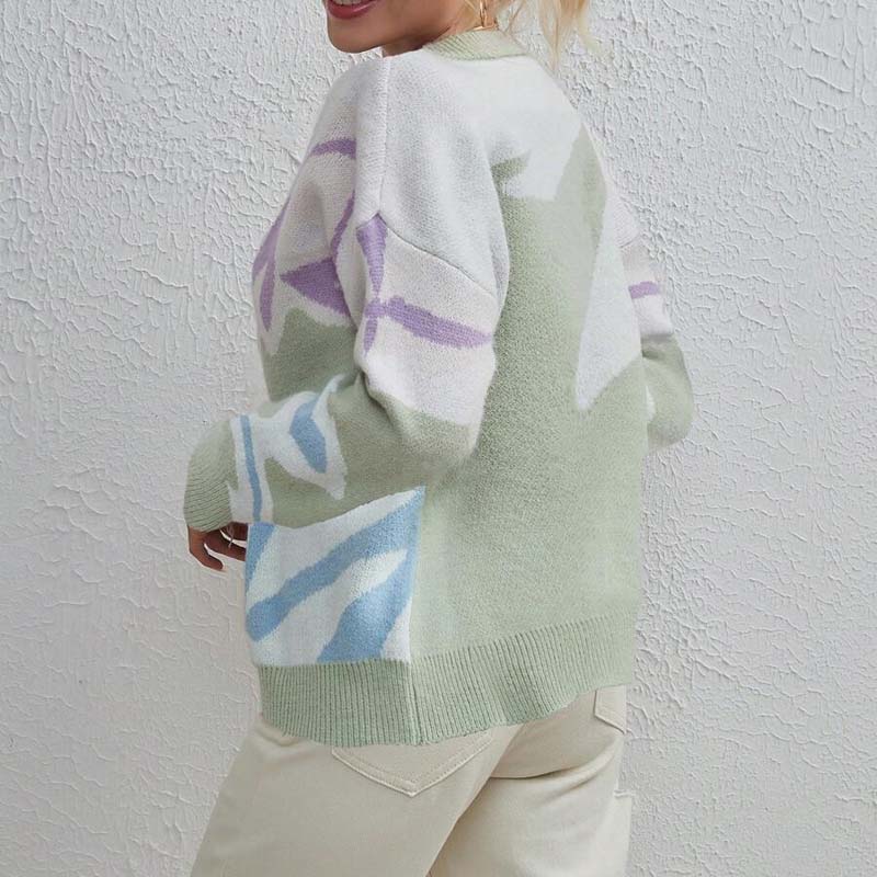 R&B | Pullover mit Farbblock