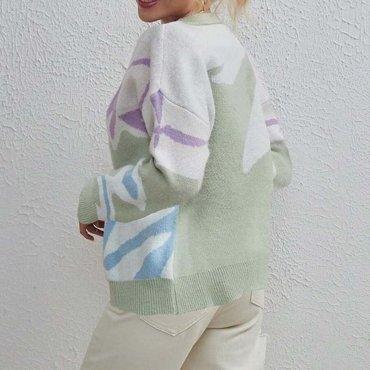 R&B | Pullover mit Farbblock
