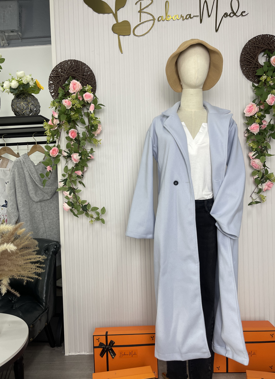 R&B | Longline-Trenchcoat für Frauen