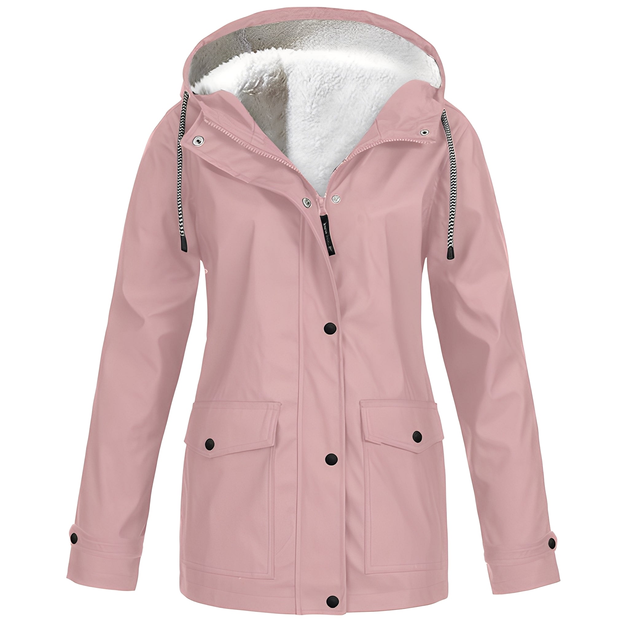 R&B | Vielseitige, wasserdichte Damenjacke mit Fleece-Innenfutter