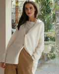 R&B | Lässiger Oversize Strickcardigan aus Kaschmir für Damen
