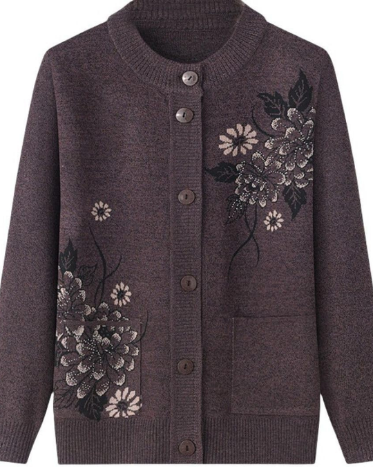 R&B | Floral Charm Strickjacke