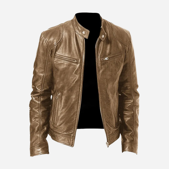 R&B | Stylische Moto-Lederjacke